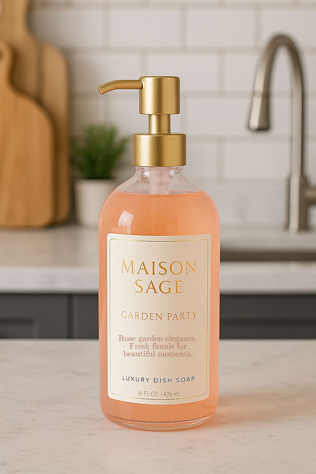 Garden Party - Luxury Dish Soap